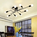 Axyaa Retro Industrial Wrought Iron Ceiling Light for Home Kitchen Cafe Bar Dinning