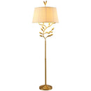 Axyaa Copper LED Floor Lamp for Living Room Office Bedroom Lighting