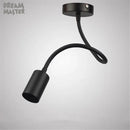 Axyaa LED Hose Track Lights, E27 Lamp Holder, Long Rod Bending Light