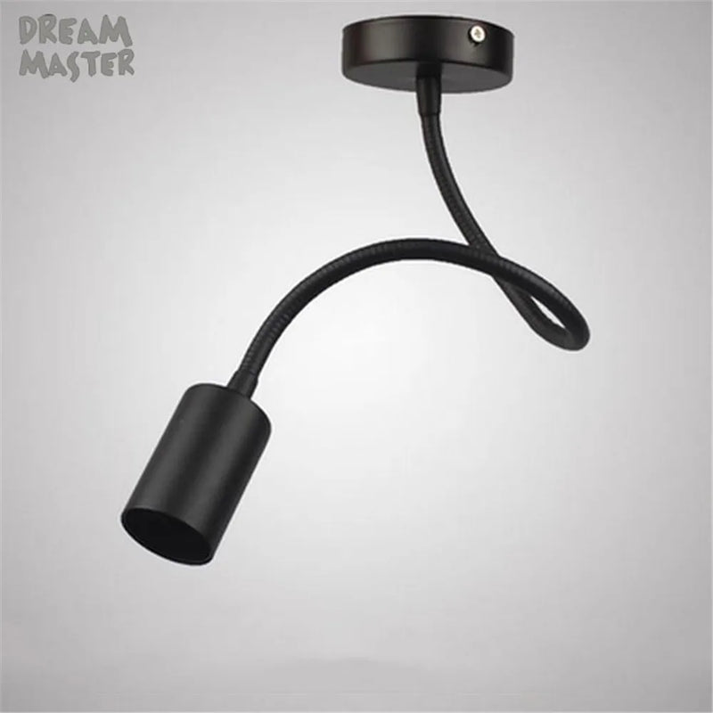 Axyaa LED Hose Track Lights, E27 Lamp Holder, Long Rod Bending Light