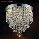 Axyaa LED Crystal Ceiling Lights for Living Room - Modern Luminarias