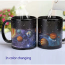 Axyaa Solar System Magic Mug - Color Changing Heat Sensitive Cup