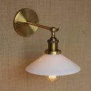 Axyaa Retro Glass Wall Lights - Rustic Loft Industrial Sconce