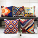 Axyaa Embroidered Kilim Style Cotton Cushion Cover 45x45cm for Sofa Bed