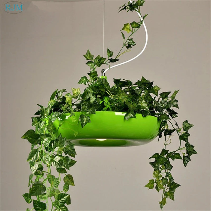 Axyaa Babylon Garden Pot Plants Pendant Light for Creative Home Decor