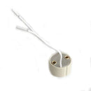 Axyaa Ceramic Gu10 Socket Holder for 110v-220v Bulbs