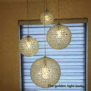 Axyaa Modern Crystal Ball Raindrop Pendant Light Fixture for Dining Room and Bar