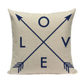 Axyaa Geometric Deer Pillow Cover - Nordic Home Decoration 45X45Cm
