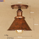 Axyaa Industrial Vintage LED Ceiling Light Fixture Loft Style for a Modern Home