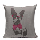 Axyaa Luxury Animal Pillow Case - 45x45cm Square Custom Cushion