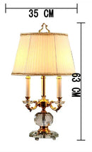 Axyaa Luxury Crystal Table Lamp: High-Quality Modern Design, 100% K9 Grade A Crystal