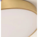 Axyaa Nordic Copper LED Ceiling Lights - Modern Minimalist Acrylic Ceiling Lamps