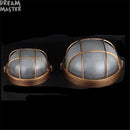 Axyaa Vintage Bronze Ceiling Lamp with E27 Socket for Industrial Outdoor Lighting