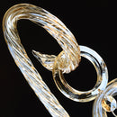 Axyaa Luxury Crystal Lamp Bedside Wall Light Fixture 1/2/3 Heads