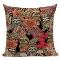 Axyaa Pug Dog Cat Bird Cushion Cover Sleep Dog Throw Pillow Cover