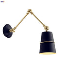 Axyaa Nordic Swing Arm Wall Lamp for Home Lighting