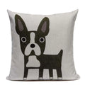 Axyaa Luxury Animal Pillow Case - 45x45cm Square Custom Cushion