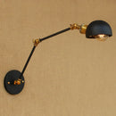 Axyaa Loft Style Retro Vintage Swing Arm LED Wall Sconce Industrial Light Fixtures