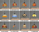 Axyaa Mediterranean Style Mosaic LED Pendant Light for Dining Room Bar