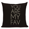 Axyaa Simple Geometry Pillowcase - Zebra Leopard Print Home Cushion