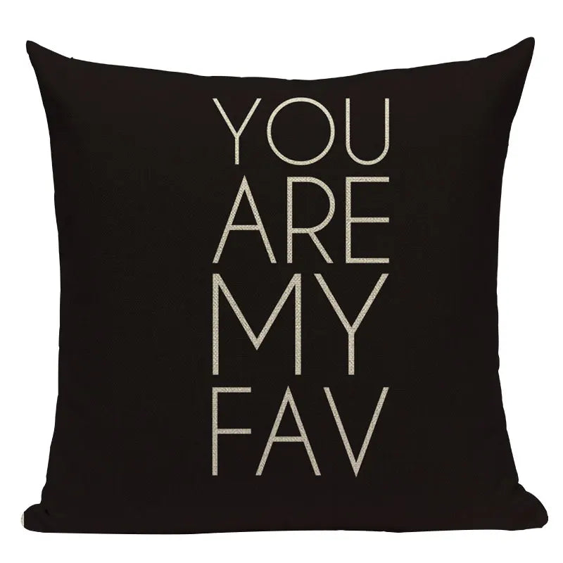 Axyaa Simple Geometry Pillowcase - Zebra Leopard Print Home Cushion