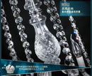 Axyaa Luxury Crystal Chandelier 15 Arms Gold/Silver 150cm Height