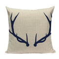 Axyaa Geometric Deer Pillow Cover - Nordic Home Decoration 45X45Cm