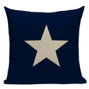 Nautical Anchor Throw Pillow Cover - Axyaa Branded Home Decor Collection