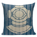 Axyaa Ocean Decor Throw Pillow Cover for Home & Office Furniture