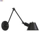Axyaa Black Iron Industrial LED Wall Light Fixture Vintage Loft Style Edison Wall Lamp