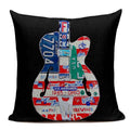 Axyaa Music Series High Quality Cotton Linen Cushion Cover Pillow Case