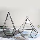 Axyaa Geometric Glass Vase Succulent Plants Terrarium Home Decoration