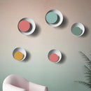 Colorful Round LED Wall Lamp Nordic Style Rotatable 300° Axyaa Brand