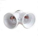 Axyaa E27 to 2 E27 Light Socket Converter Bulb Adapter