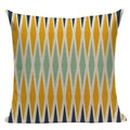 Axyaa Modern Geometric Cushion Covers - Colorful Square Seat Decor Pillow Case