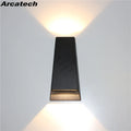 Axyaa Dual Sconce Outdoor Wall Light Fixture for Garden Porch IP65 Waterproof