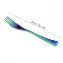 Axyaa Rainbow Stainless Steel Dinnerware Set