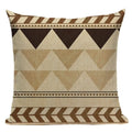Axyaa Geometric Cushion Covers - Monkey Horse Print, Custom Home Décor, Throw Pillows
