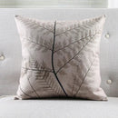 Axyaa Tropical Leaves Herbarium Fern Cushion Cover for Home Decor 45x45cm/30x50cm