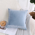 Axyaa Velvet Embroidery Cushion Cover | Home Decor Pillow Case 45x45cm