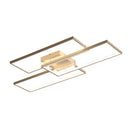 Axyaa Modern LED Ceiling Light Fixture for Living Room Bedroom, Dimmable and Sleek