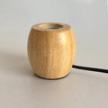 Axyaa Wooden Polyhedron Table Lamp with EU Plug & E27 Bulb Socket
