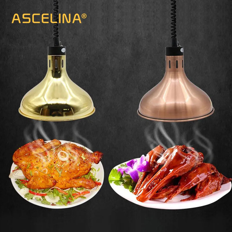 Axyaa Electric Heat Lamp 250W Pendant Light for Food Preservation