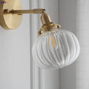 Axyaa Nordic Glass Ball Wall Light Copper Modern Sconce LED Wandlamp Home Lighting