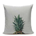 Colorful Pineapple Ananas Decor Cushion Cover by Axyaa - Modern Tropical Print