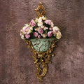 Luxury Palace Wall Hanging Resin Vase Home Decoration by Axyaa