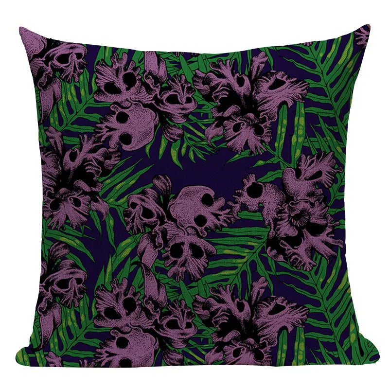 Axyaa Pug Dog Cat Bird Cushion Cover Sleep Dog Throw Pillow Cover
