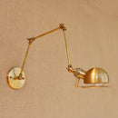 Axyaa Retro Loft LED Wall Sconce Swing Arm Edison Lamp