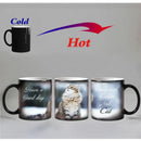 Axyaa Cat Color Changing Coffee Mug, Cute Milk Tea Cup, Surprise Gift for Friends