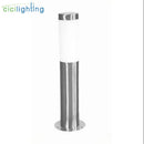 Axyaa Stainless Steel Garden Path Light with White Shade